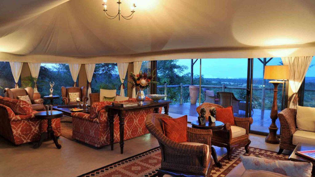 The Elephant Camp Lounge Area
